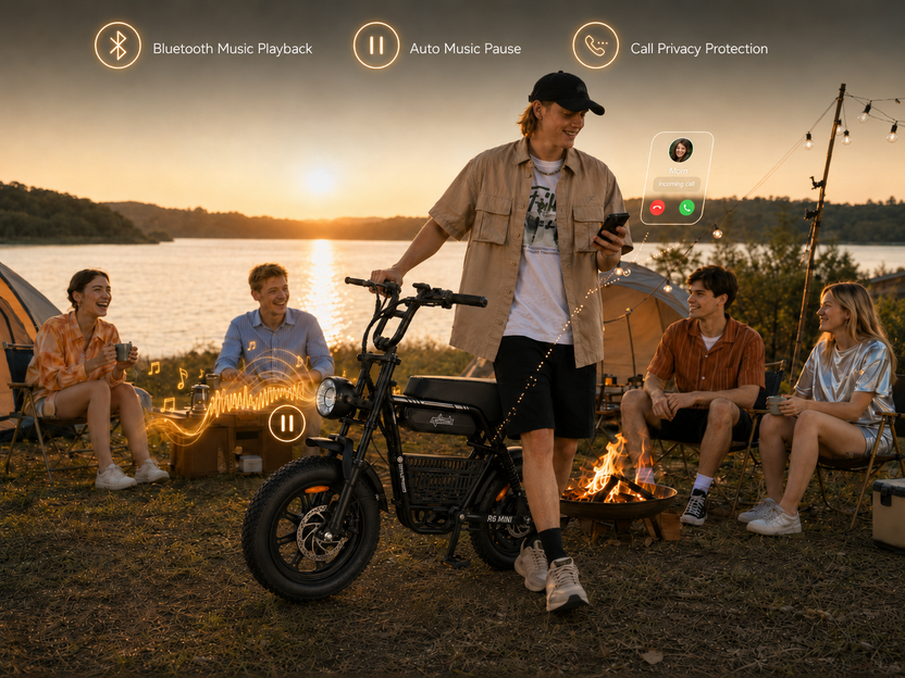 Vélo électrique rétro isinwheel R6