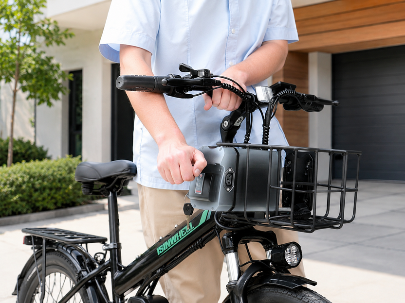 isinwheel améliore son vélo électrique de ville M10S 500 W