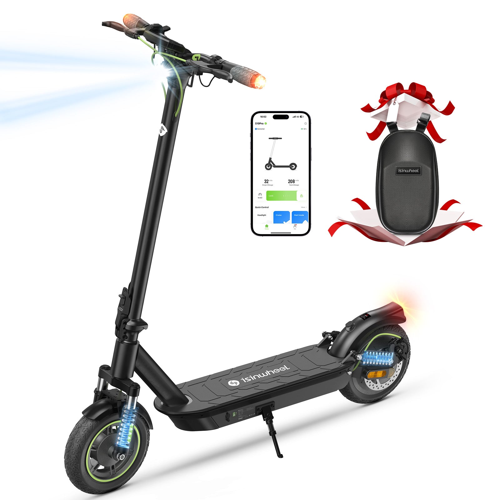 isinwheel S10Pro 800W Commuting Electric Scooter