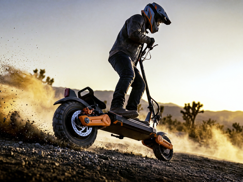 GT1 Dual Motor Off-Road Electric Scooter