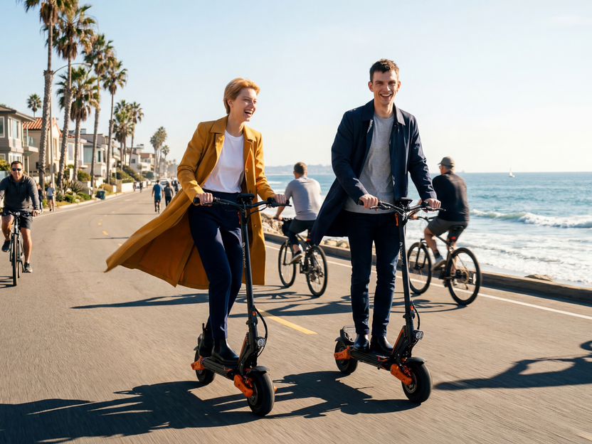GT1 Dual Motor Off-Road Electric Scooter