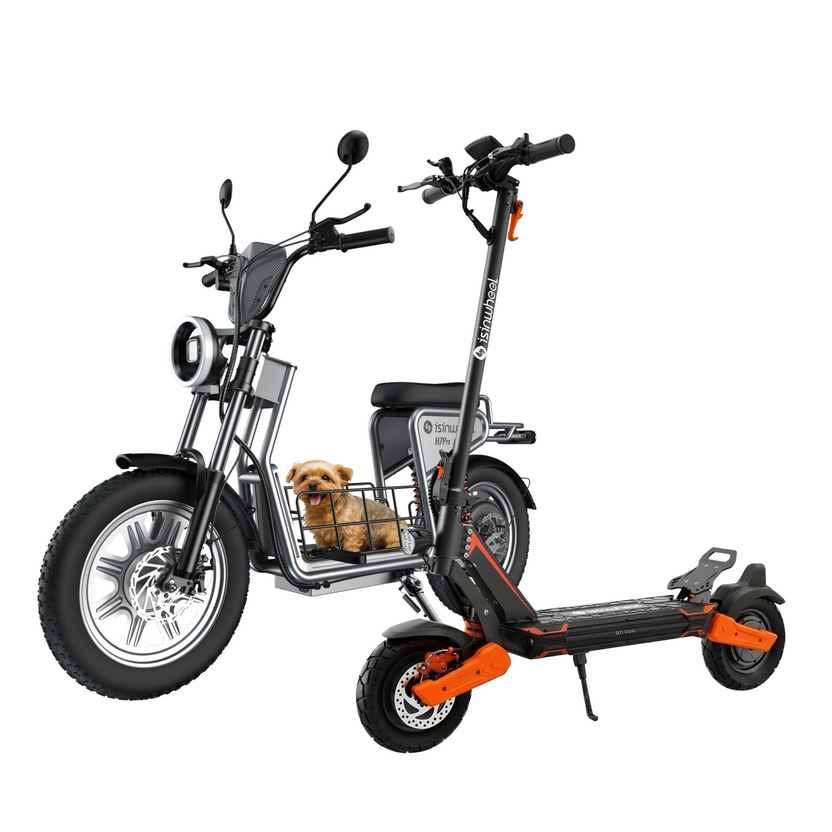 Offre combinée : 10 % de réduction ! Isinwheel : deux trottinettes électriques au meilleur prix