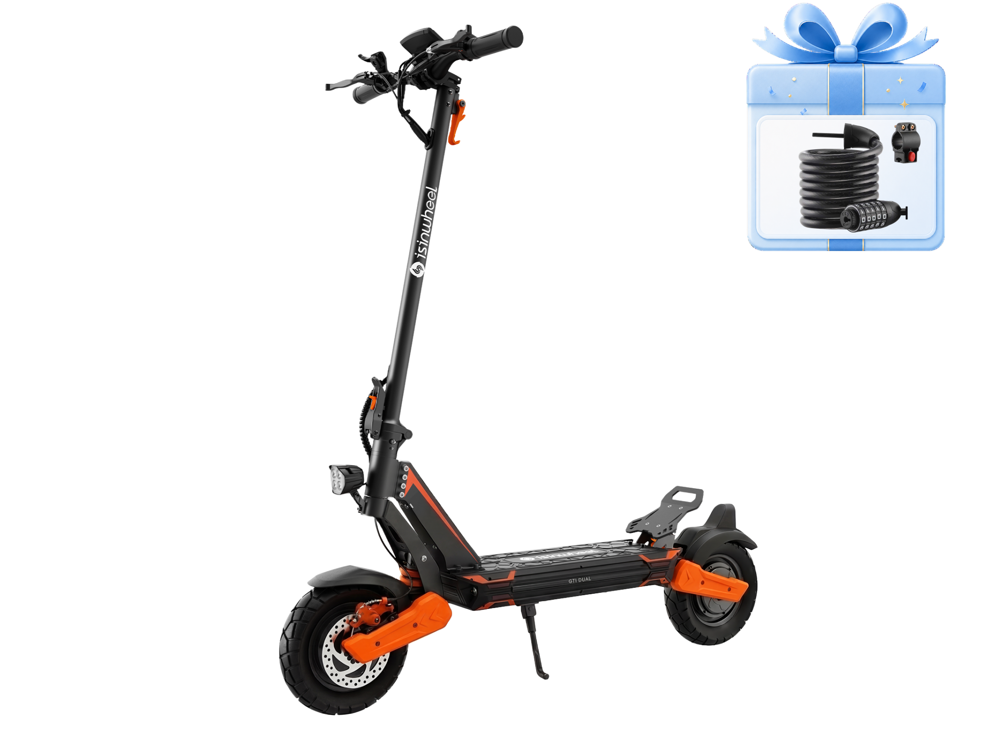 GT1 Dual Motor Off-Road Electric Scooter