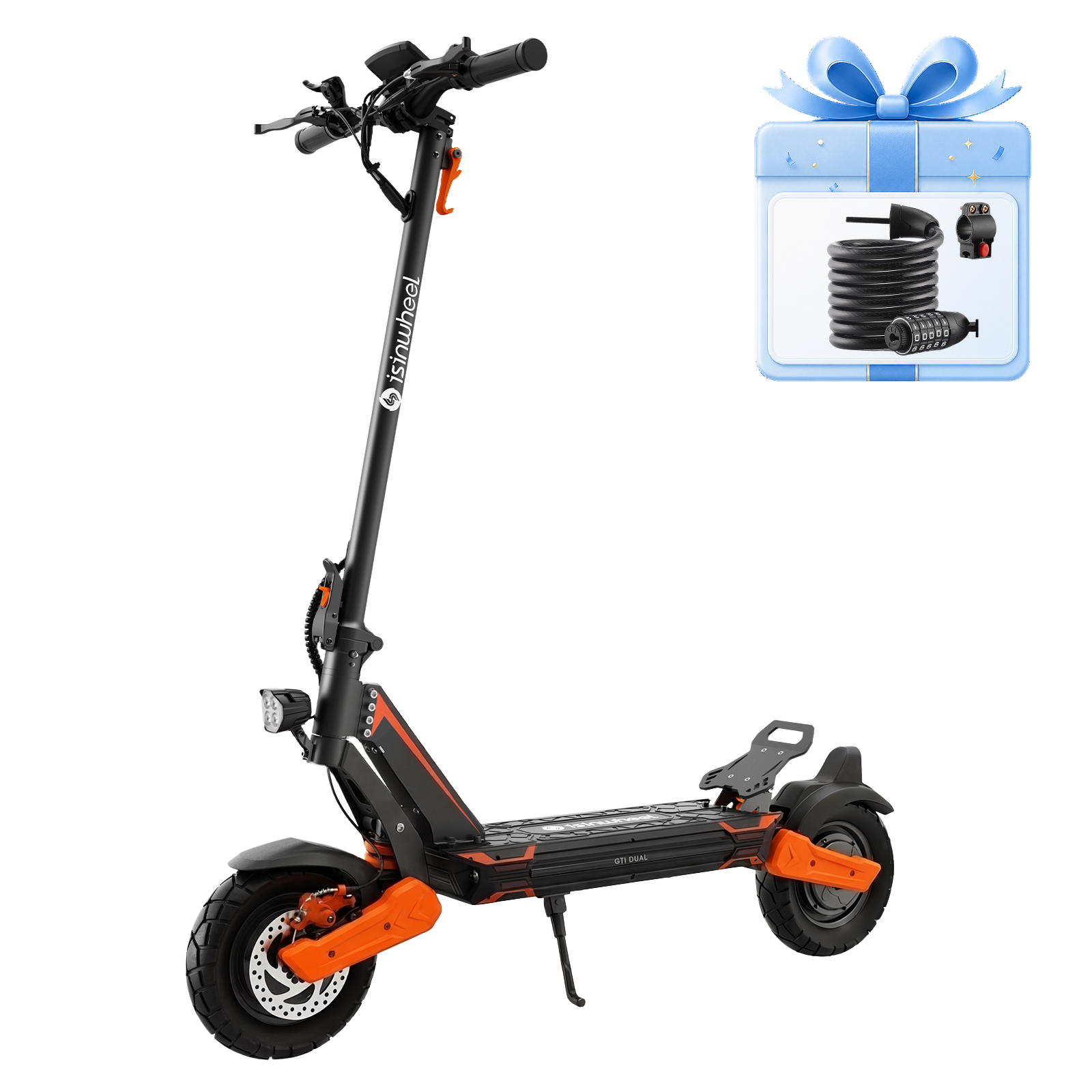 GT1 Dual Motor Off-Road Electric Scooter