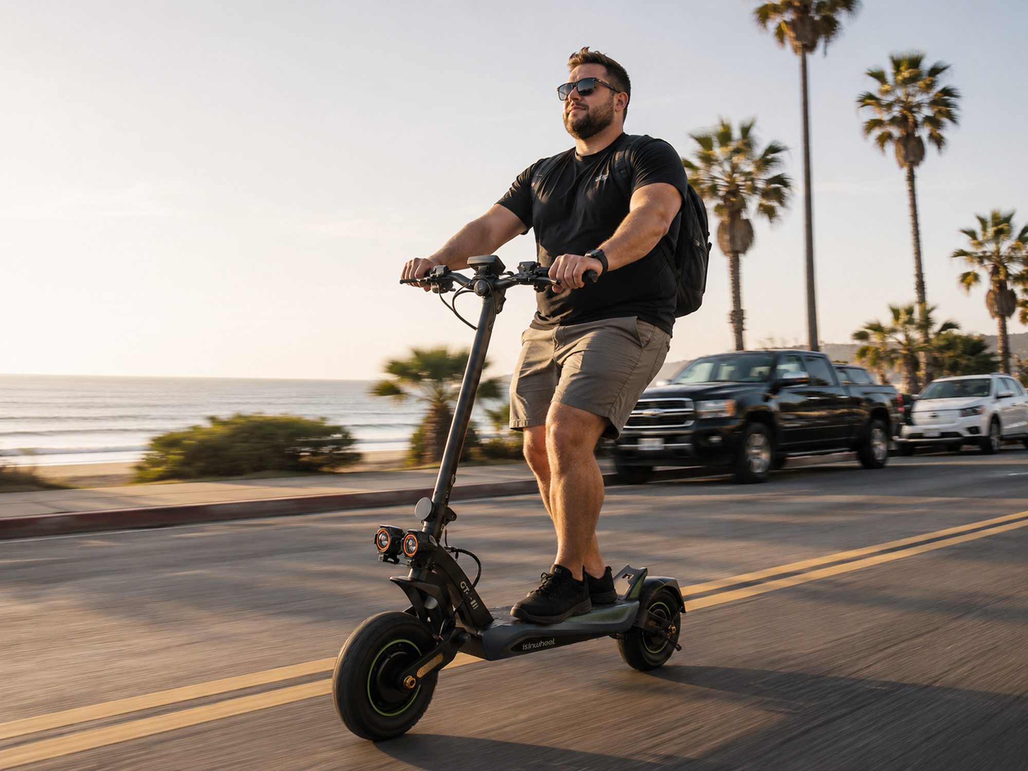 GT4 2400W Dual Motor Off-Road Electric Scooter