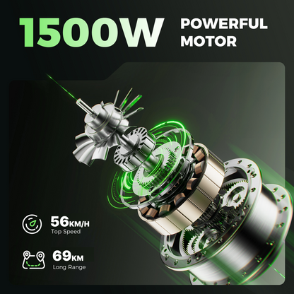 isinwheel H7 Commuting Electric Scooter
