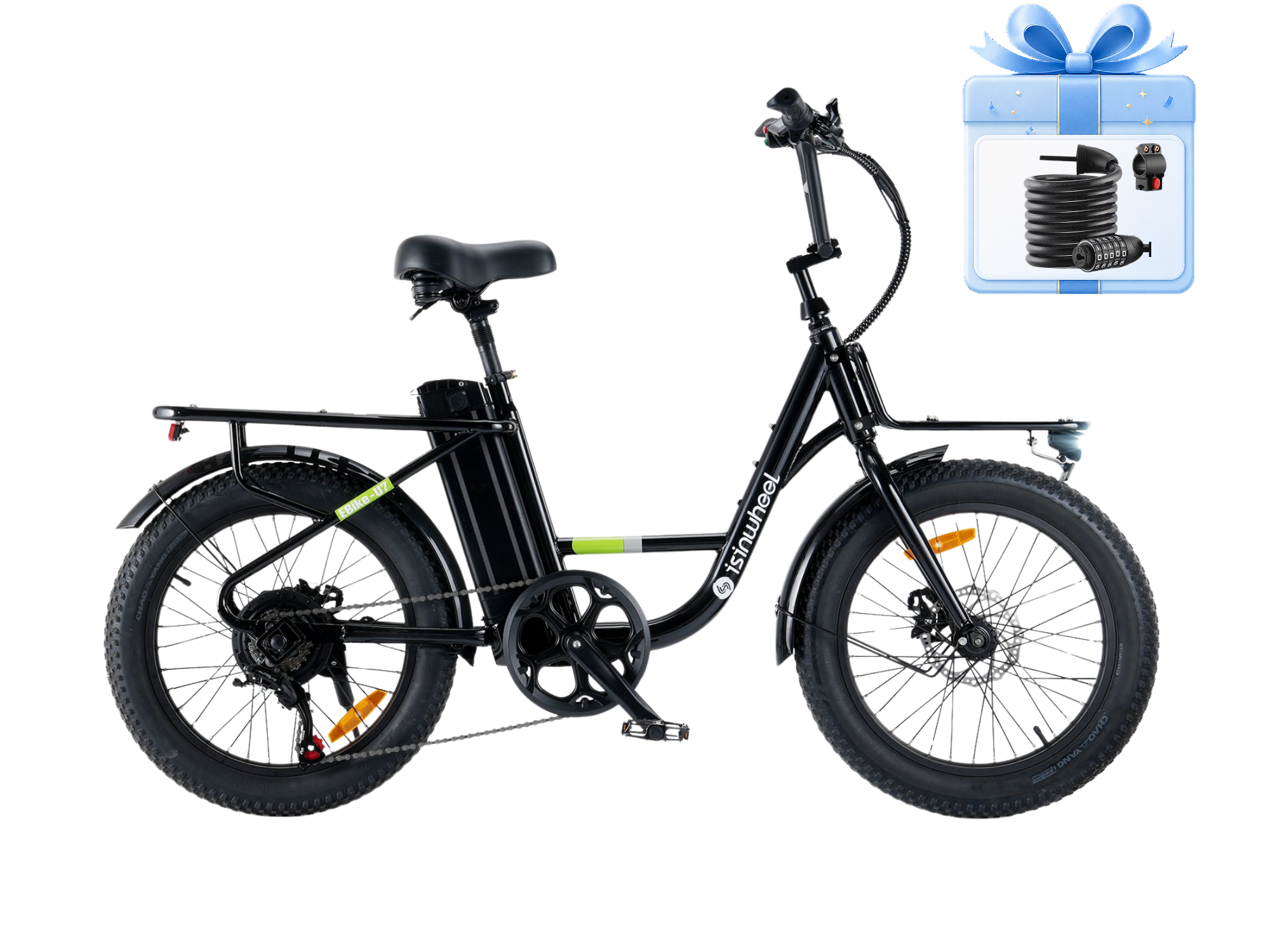 isinwheel U7 1000W Cargo Bike