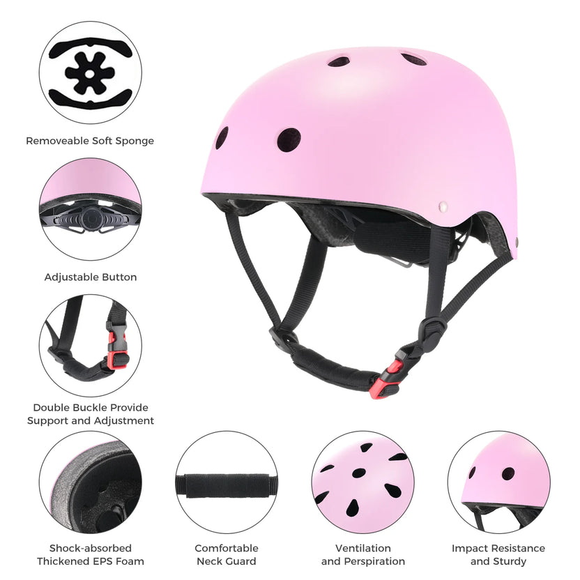 Casque de vélo et de scooter avec lumière LED