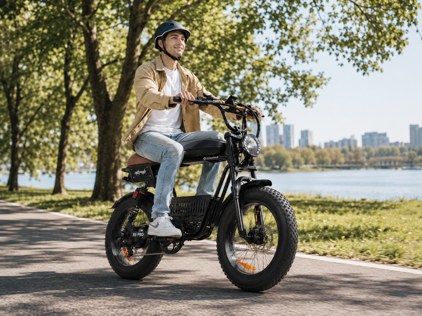 Vélo électrique rétro isinwheel R6