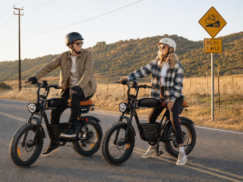 Vélo électrique rétro isinwheel R6