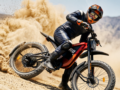 Moto tout-terrain électrique isinwheel R8 3000W