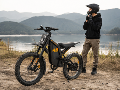 Moto tout-terrain électrique isinwheel R8 3000W