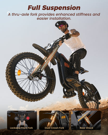 isinwheel R8 3000W Electric Dirt Bike