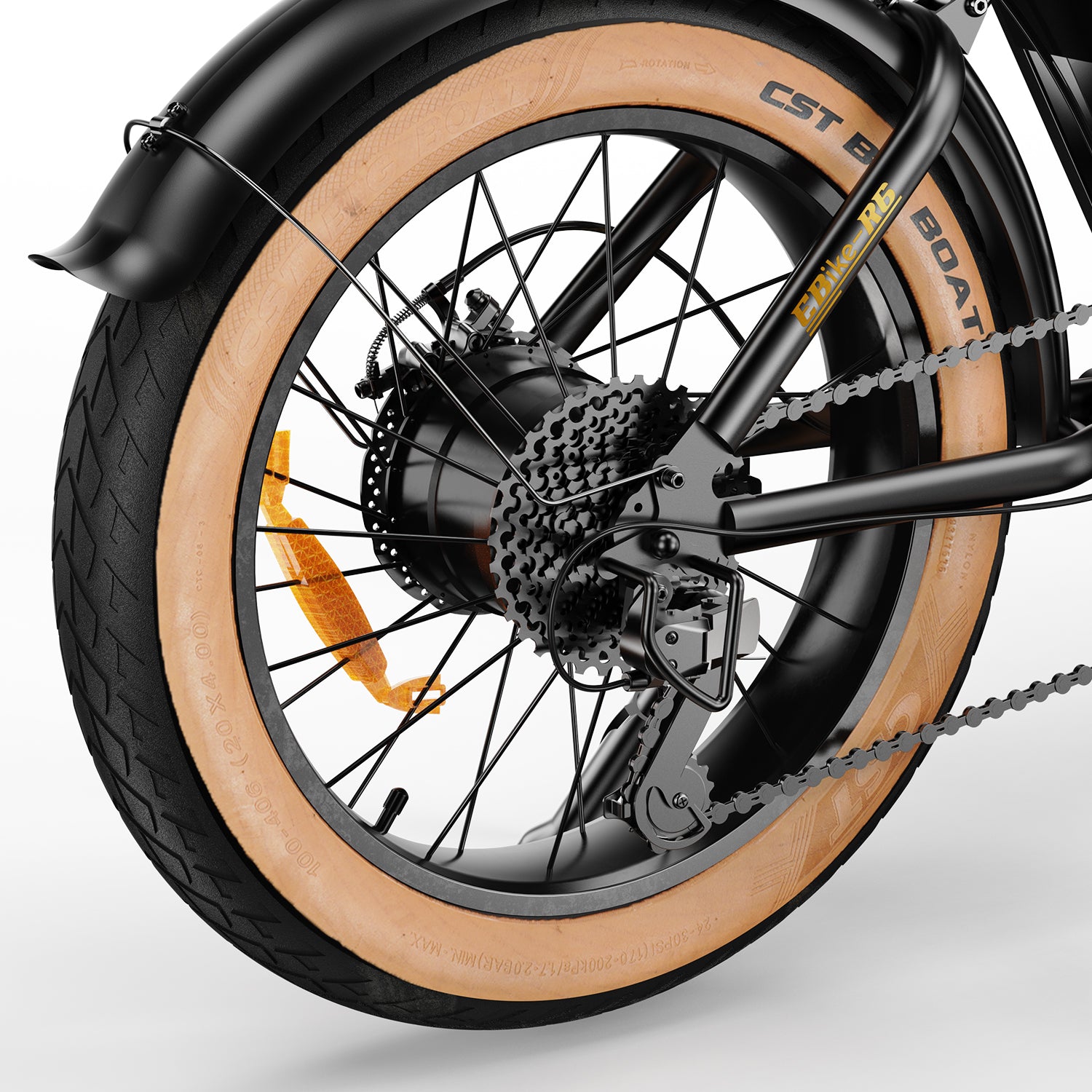 isinwheel R6 Retro Electric Bike
