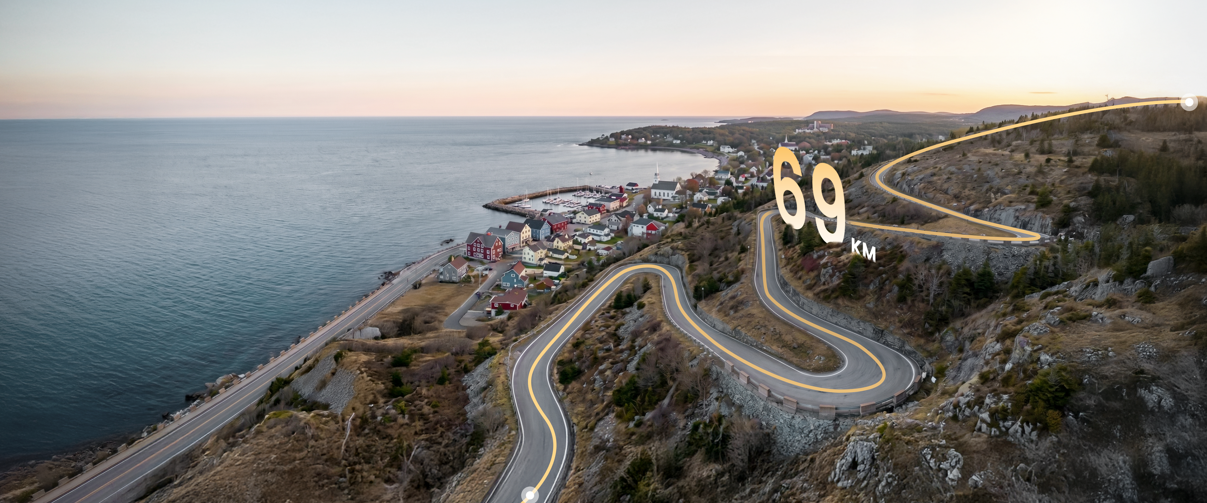 GO FURTHER
UP TO 69 KM
