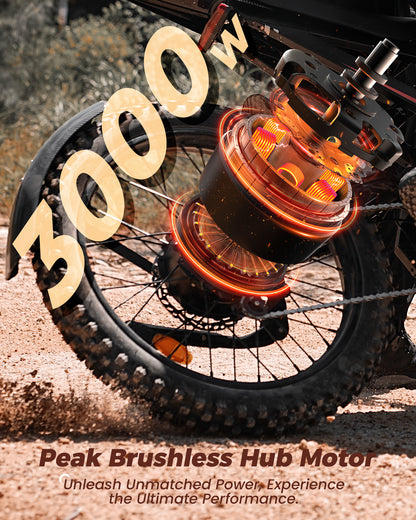 isinwheel R8 3000W Electric Dirt Bike